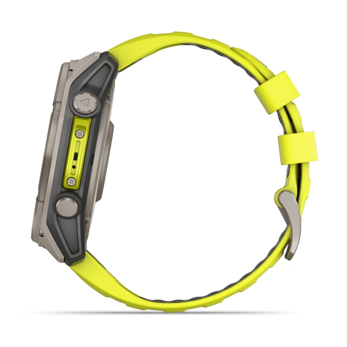 Garmin Fenix 8 Watch | 51mm | Saphire Solar | Titanium Yellow