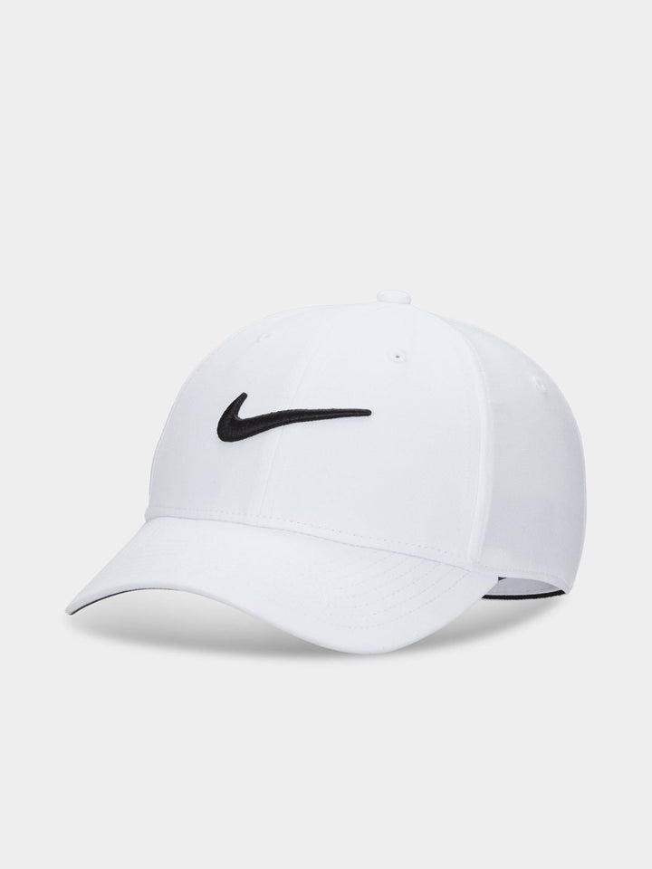 Nike Unisex Golf Cap | Structured | White/Black