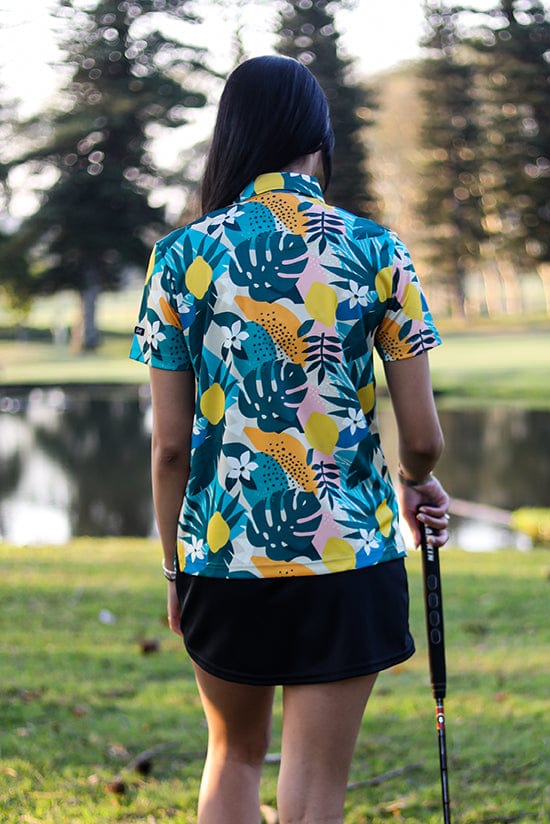 Custom Apparel Women's Golf Shirts | Funky | Exotic Fruits