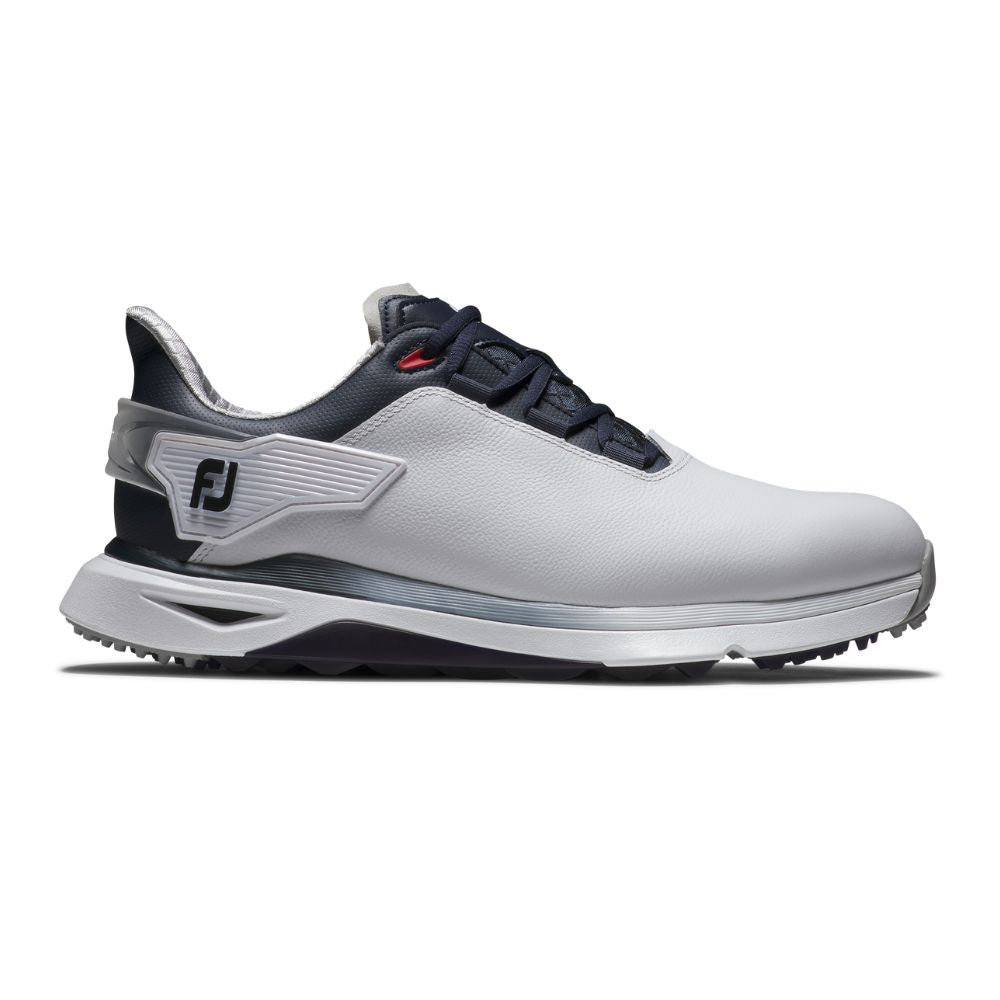 Footjoy Men's Golf Shoes | Pro SLX | White/Navy/Red