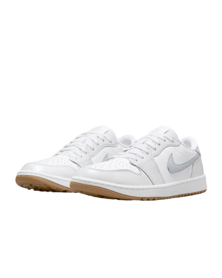 Nike Men's Golf Shoes |  Air Jordan | White/Platinum