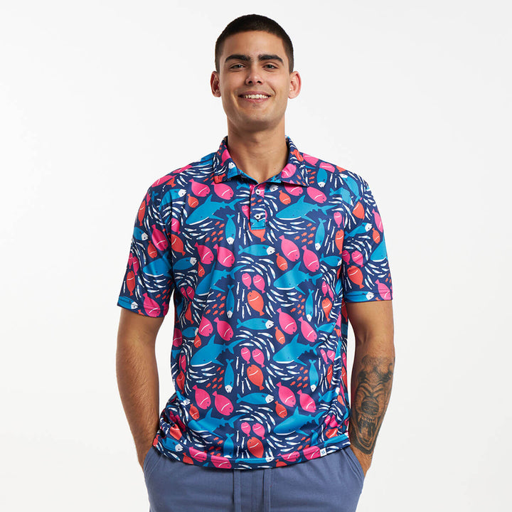 Golf Shirt - The Shoal | Multi