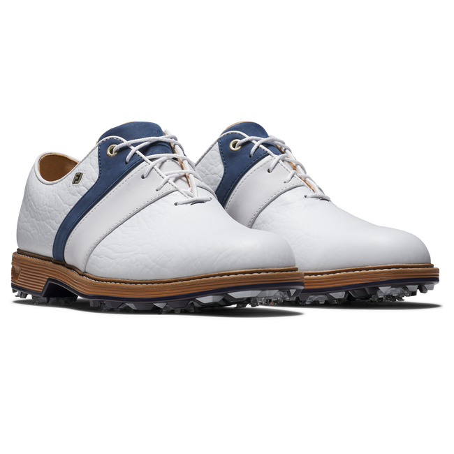 Footjoy Men's Golf Shoes | Premiere Series Packard LX | White/Navy