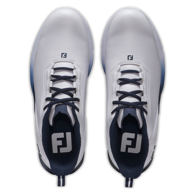 Footjoy Men's Golf Shoes | Fuel | White/Navy/Blue