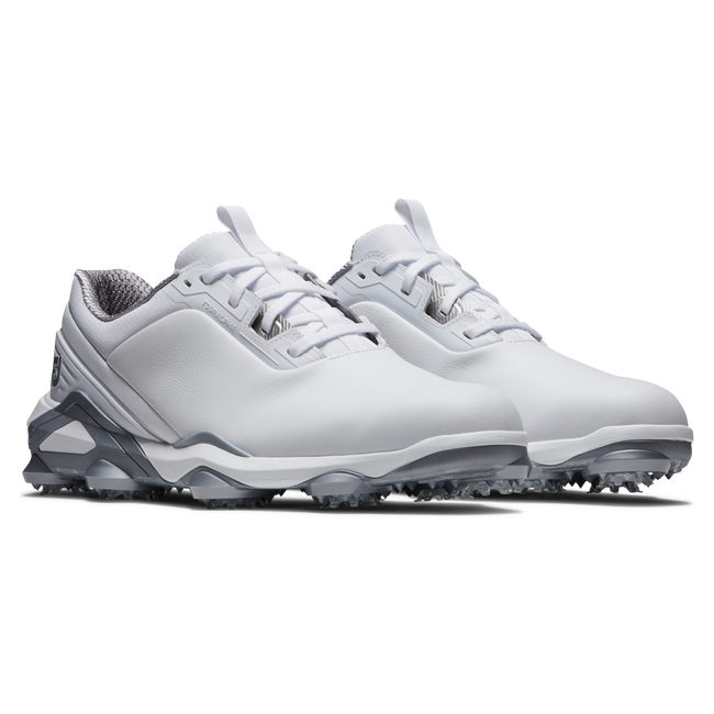 Footjoy Men's Golf Shoes | Tour Alpha | White/Silver