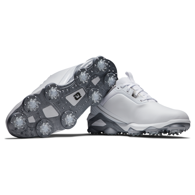 Footjoy Men's Golf Shoes | Tour Alpha | White/Silver