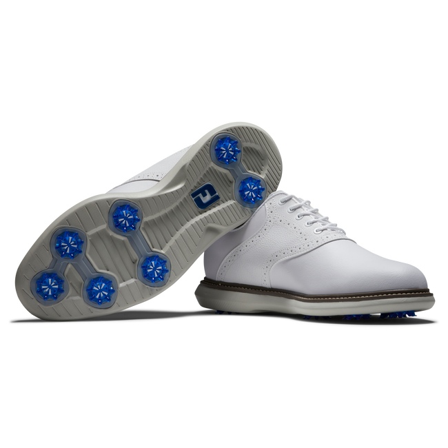 Footjoy Men's Golf Shoes | Traditions | White/White