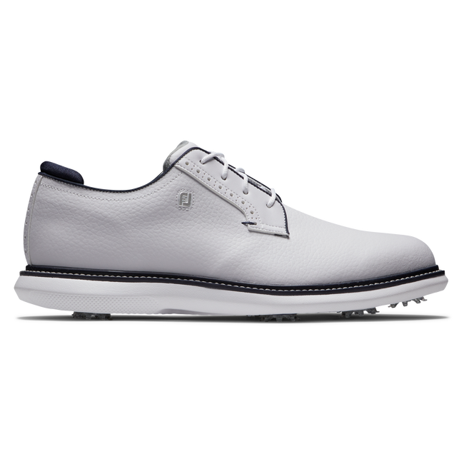 Footjoy Men's Golf Shoes | Traditions Blucher | White/Navy