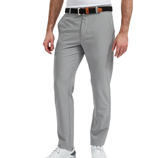 MEN'S FOOTJOY GOLF PANTS TAPERED FIT CHINO | GREY