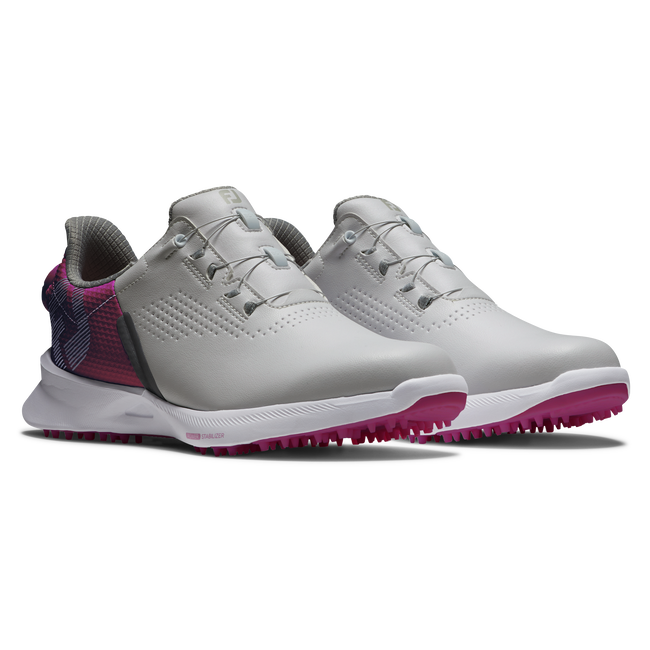 Footjoy Women's Golf Shoes | Pro SLX | White/Navy/Pink