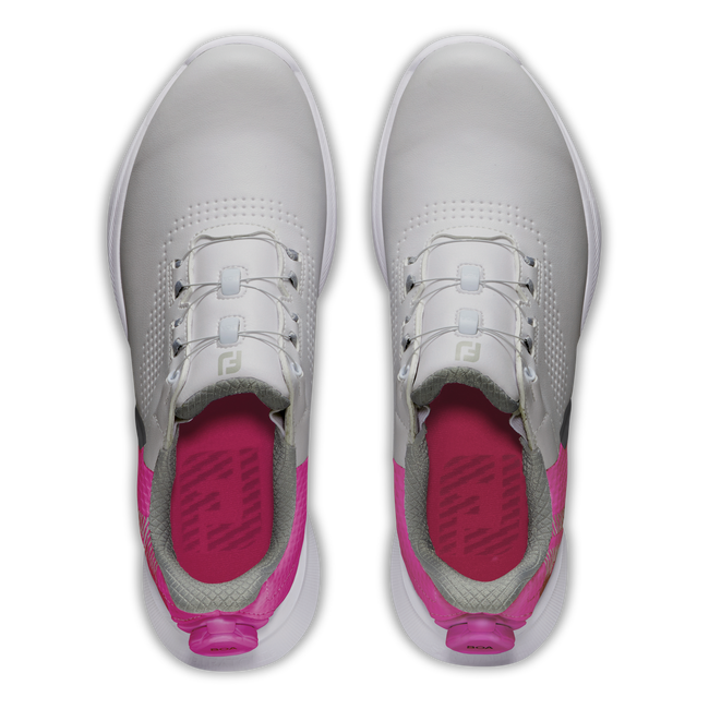 Footjoy Women's Golf Shoes | Pro SLX | White/Navy/Pink