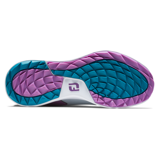 Footjoy Women's Golf Shoes | Performa | White/Blue/Pink