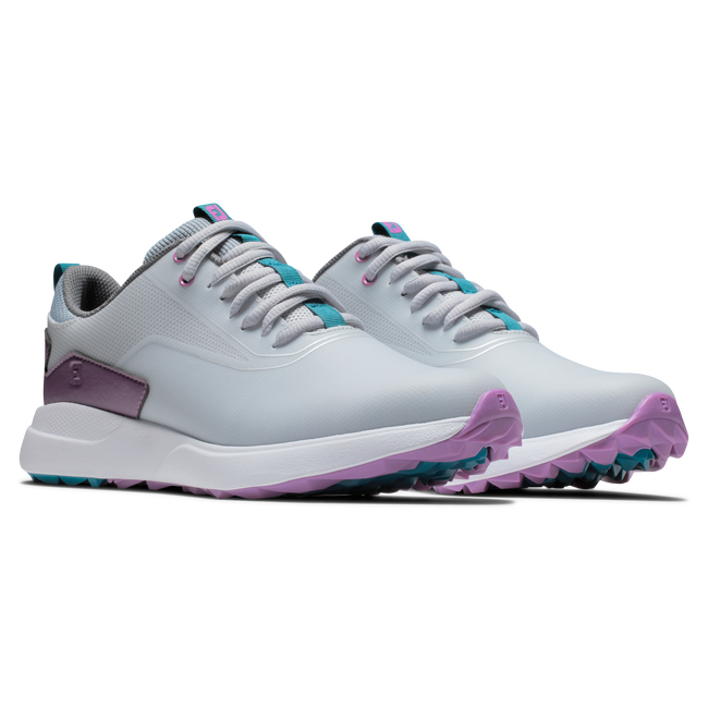 Footjoy Women's Golf Shoes | Performa | White/Blue/Pink