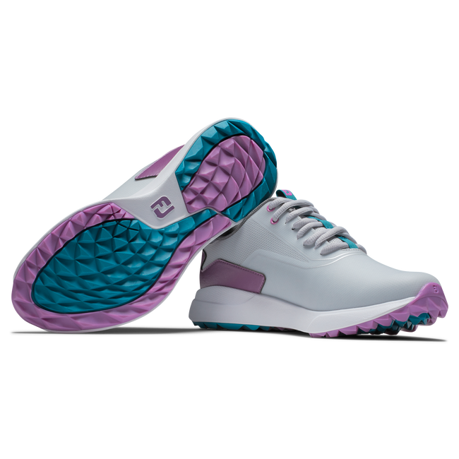 Footjoy Women's Golf Shoes | Performa | White/Blue/Pink