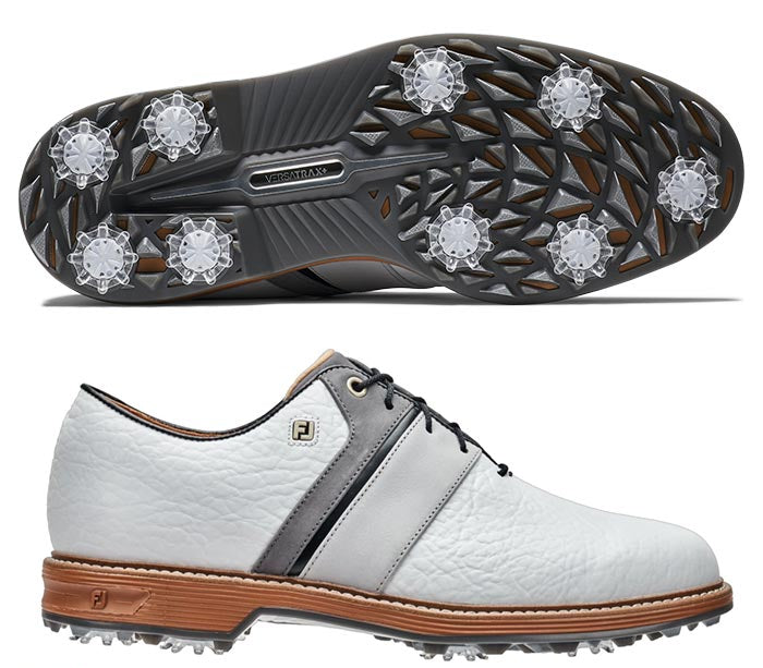 Footjoy Men's Golf Shoes | Premiere Series Packard | White/Grey/Black