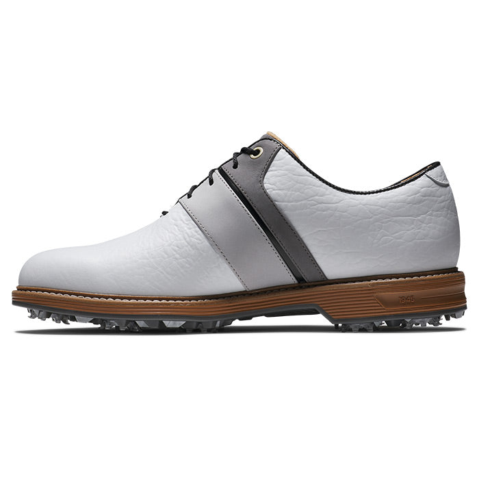 Footjoy Men's Golf Shoes | Premiere Series Packard | White/Grey/Black