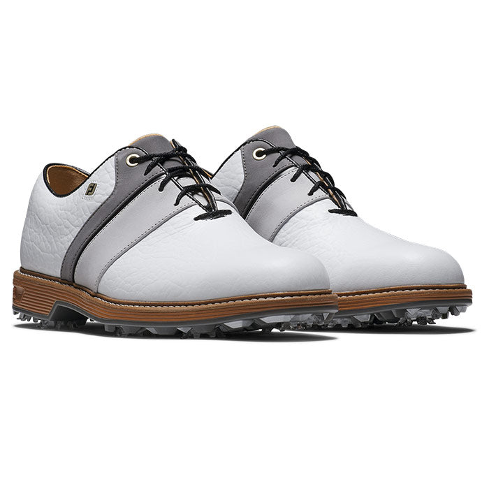 Footjoy Men's Golf Shoes | Premiere Series Packard | White/Grey/Black