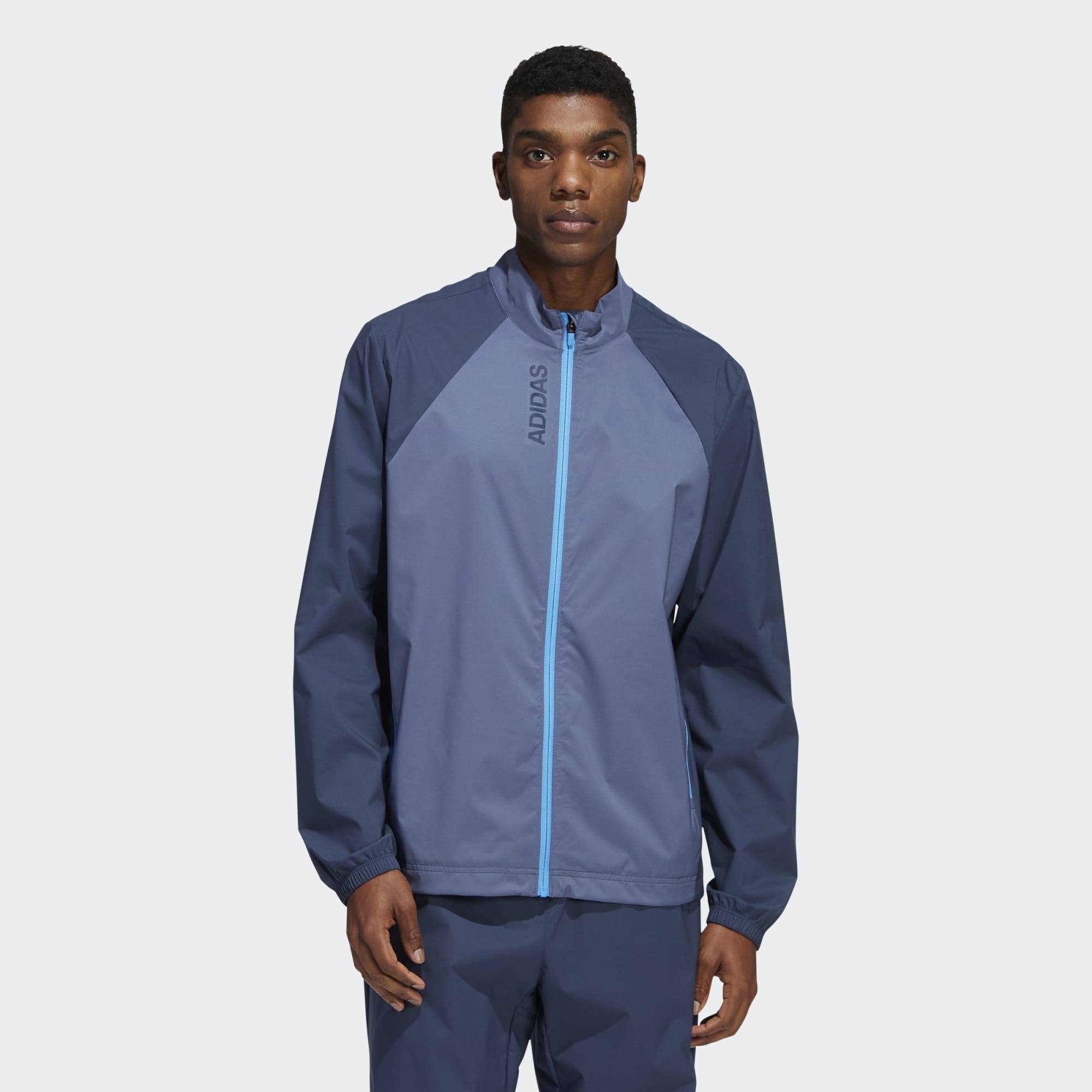 Adidas zip up wind jacket online