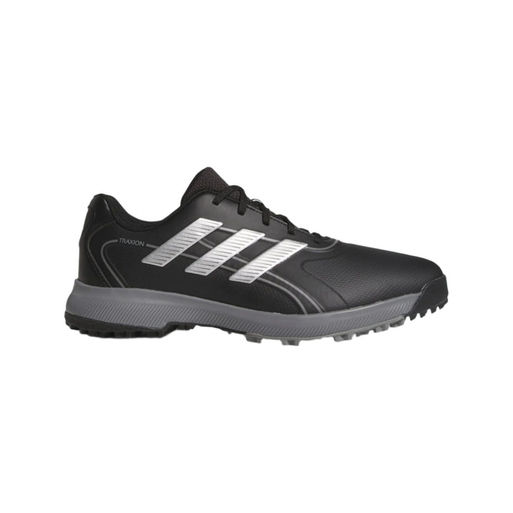 Adidas Men's Golf Shoes | Traxion Lite Max SL | Black/Silver