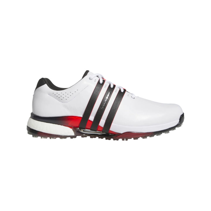 Adidas Men's Golf Shoes | Tour 360 Spikeless | White/Black/Red