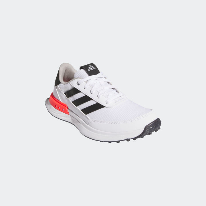 Adidas Junior Golf Shoe | S2G SL 24 | White/Black/Lucred