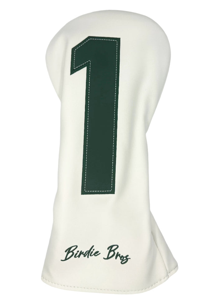 Birdie Bros Head Covers | Driver | White/Green