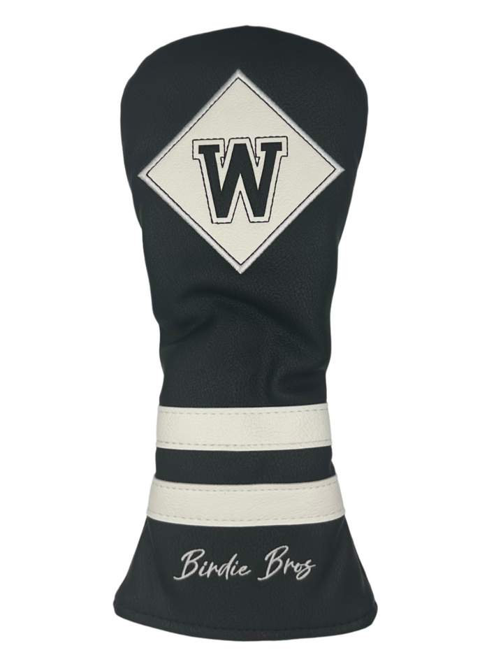 Birdie Bros Head Covers | Fairway | Black/White