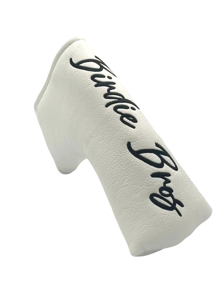 Birdie Bros Head Covers | Blade Putter | White/Black