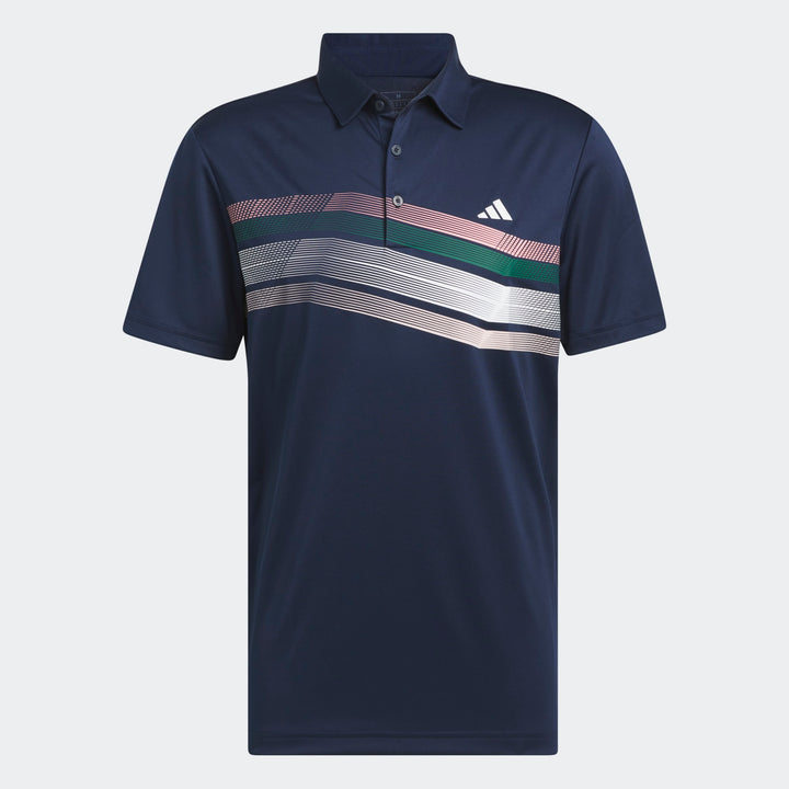 Adidas Men's Golf Shirts | Core Chest Stripe | Navy