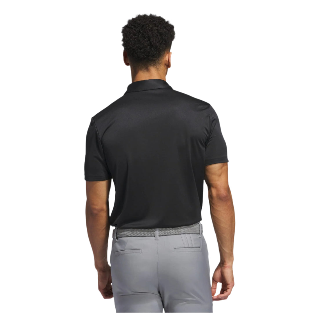 Adidas Men's Golf Shirts | Core Chest Stripe | Black