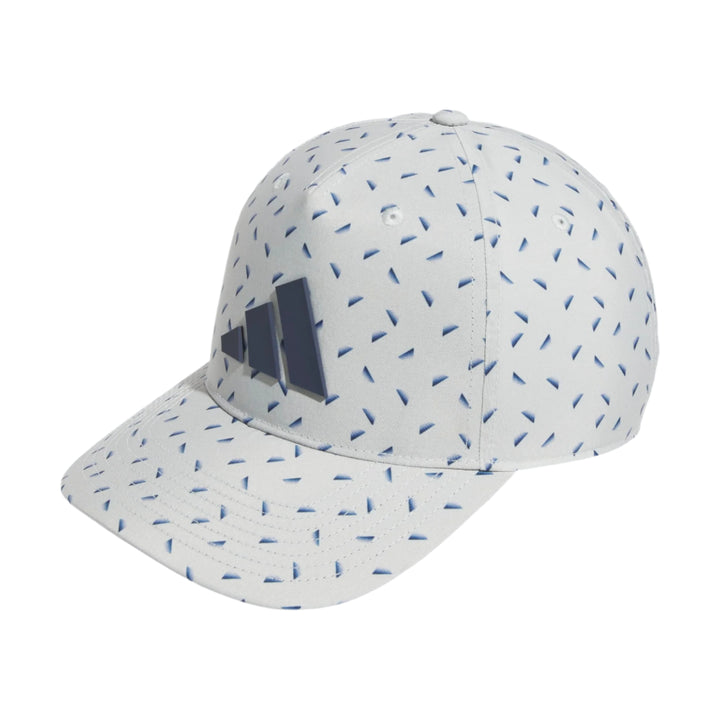 Adidas Men's Golf Cap | Tour Print | Silver