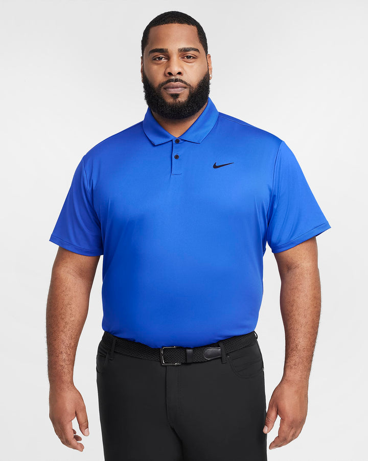 Nike Men's Golf Shirt | Tour Solid | Blue