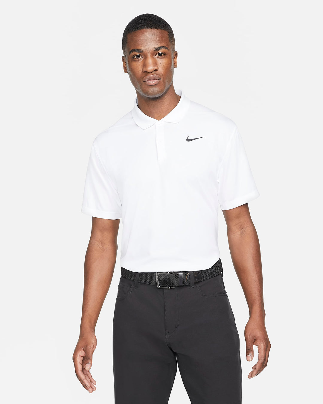 Nike Men's Golf Shirt | Victory Solid | White