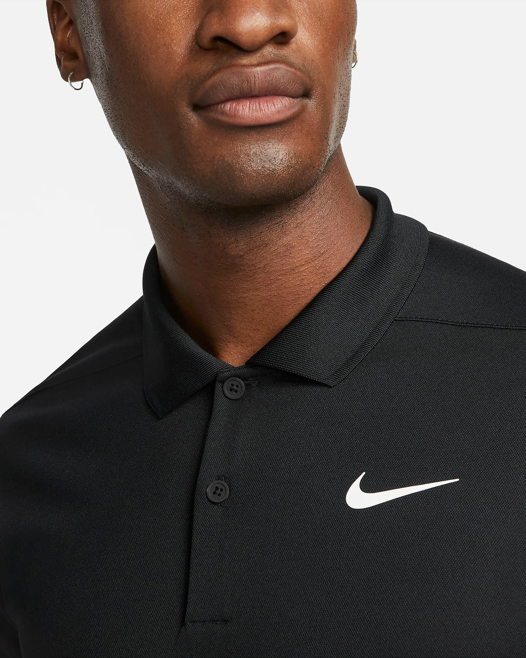 Nike Men's Golf Shirt | Victory Solid | Black