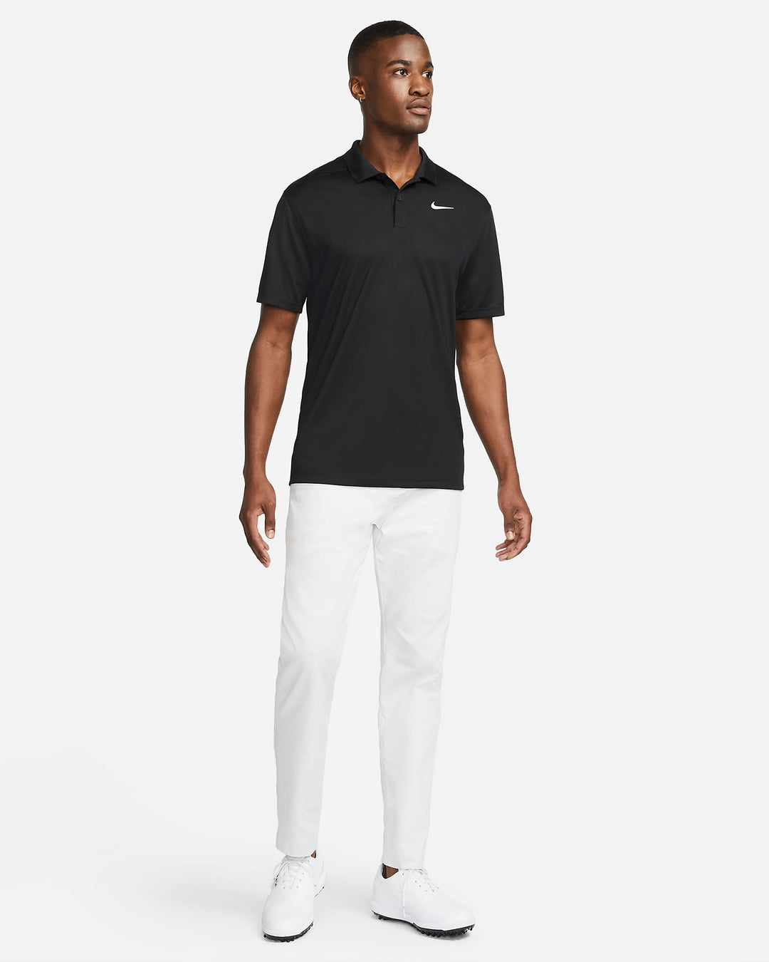 Nike Men's Golf Shirt | Victory Solid | Black