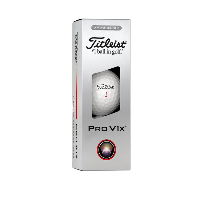 Titleist Golf Balls | Pro V1X Enhanced Align 2025 Sleeve