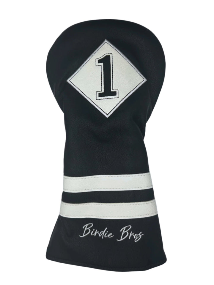 Birdie Bros Head Covers | Driver | Black/White