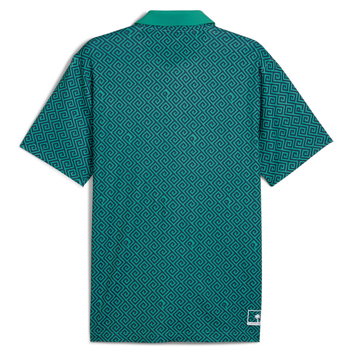 Puma Men's Golf Shirt | PTC Resort | Navy/Green