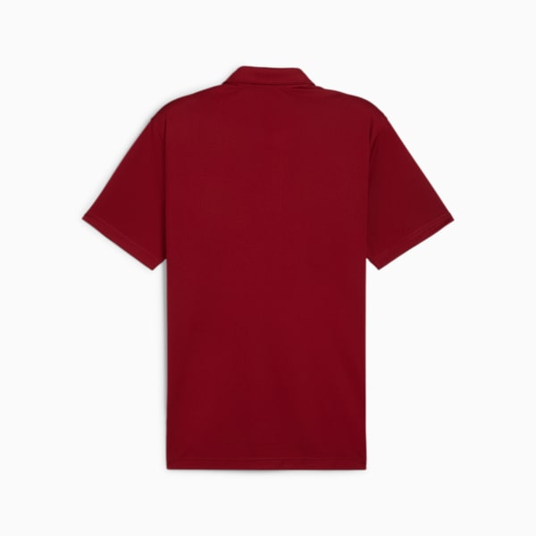 Puma Men's Golf Shirt | Solid | Intense Red