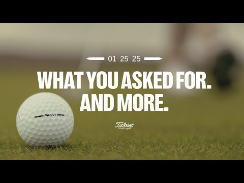 Titleist Golf Balls | Pro V1X 2025 Sleeve