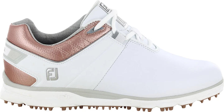 FOOTJOY WOMEN'S GOLF SHOES | PRO SL | WHITE/ROSE