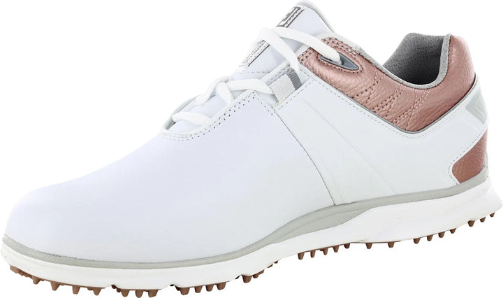 FOOTJOY WOMEN'S GOLF SHOES | PRO SL | WHITE/ROSE