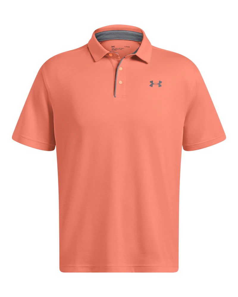 Under Armour Men`s Golf Shirt | Tech Polo | Striped