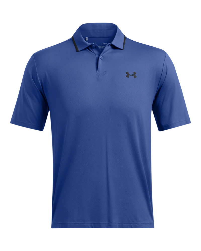 Under Armour Men's Golf Shirt | Iso-Chill | Blue