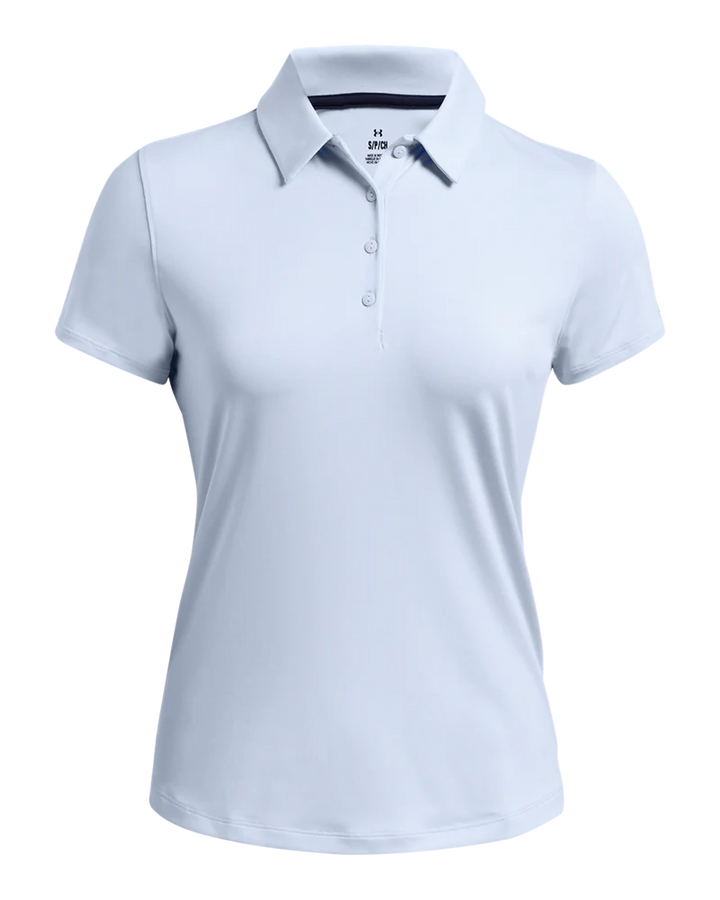 Under Armour Women's Golf Shirt | Playoff SS | Light Blue