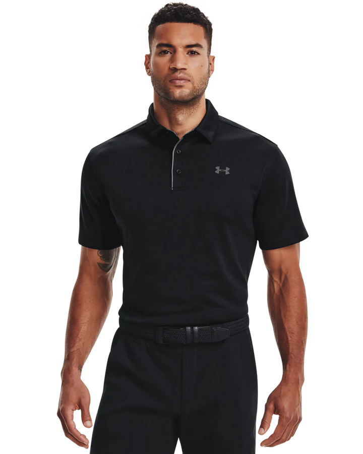 Under Armour Men`s Golf Shirt | Tech Polo | Striped