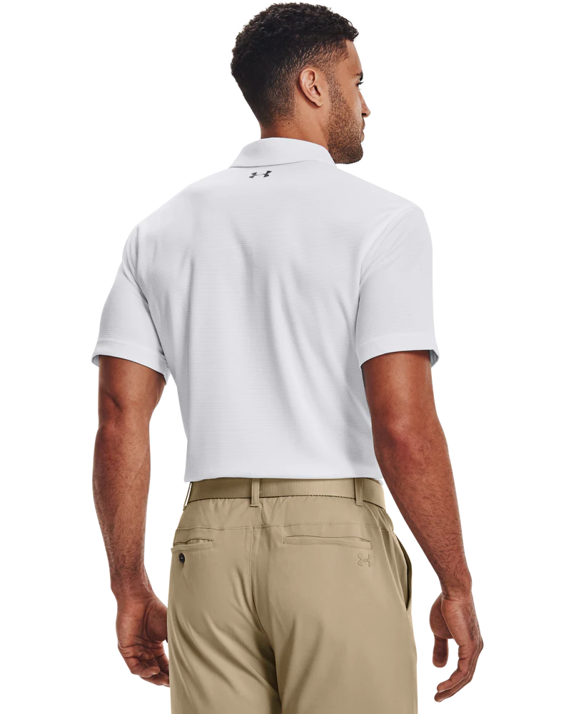 Under Armour Men`s Golf Shirt | Tech Polo | Striped