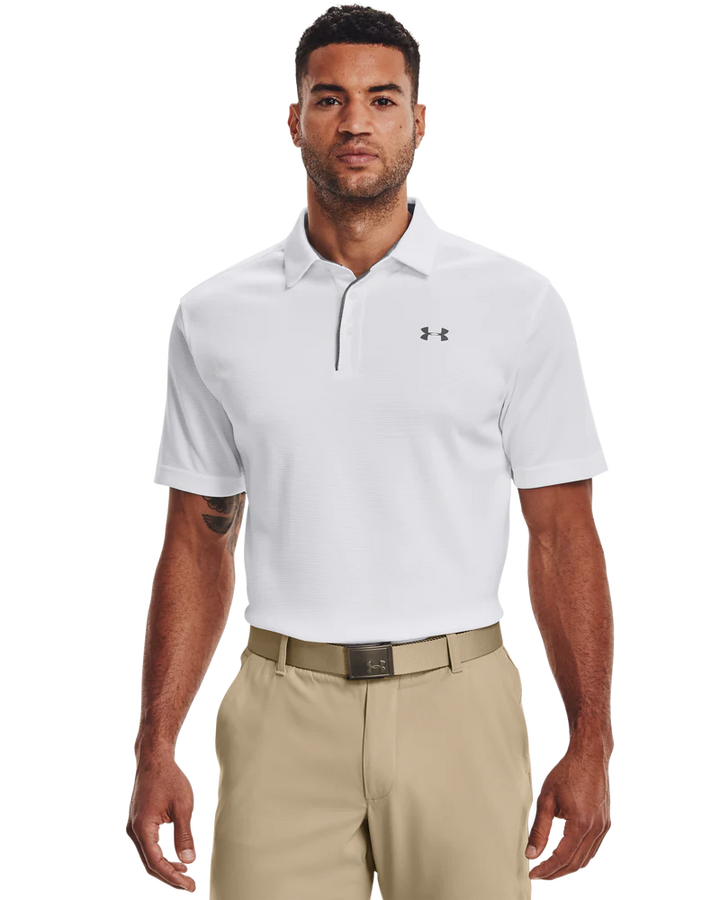 Under Armour Men`s Golf Shirt | Tech Polo | Striped