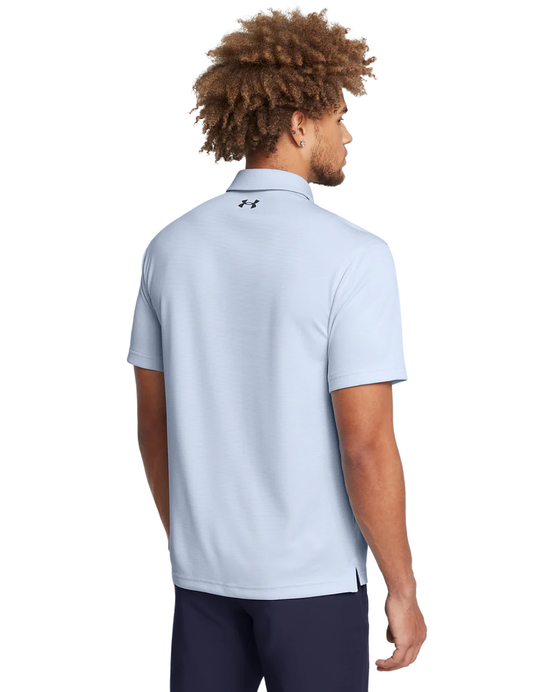 Under Armour Men`s Golf Shirt | Tech Polo | Striped