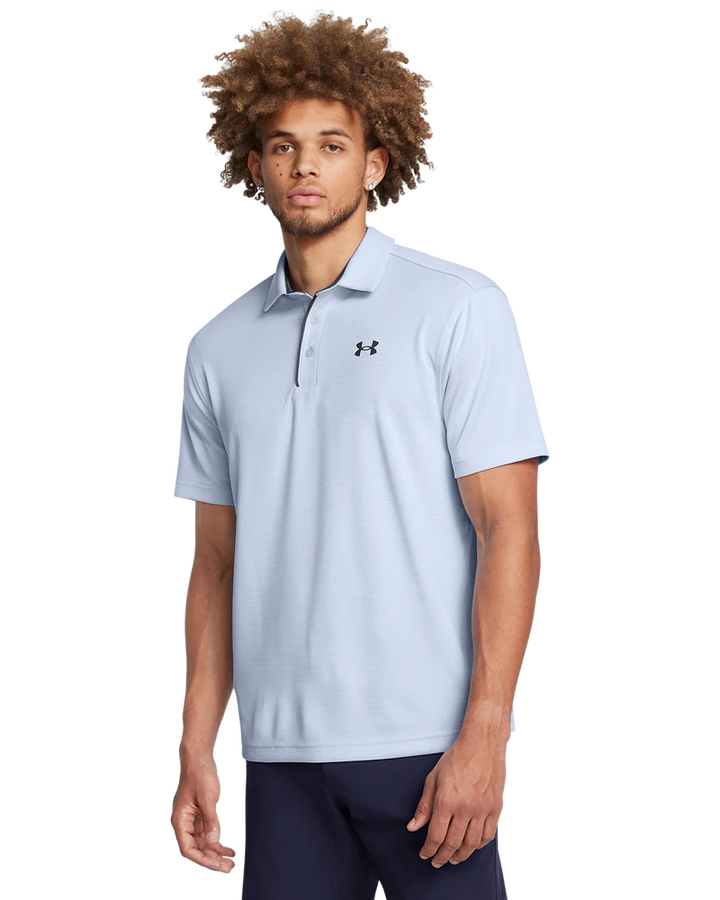 Under Armour Men`s Golf Shirt | Tech Polo | Striped